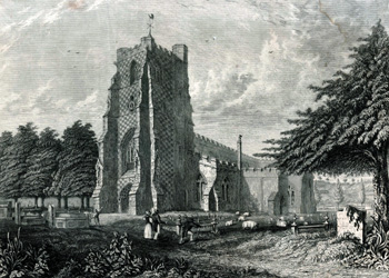 Saint Mary's church in 1805 [X254/88/170]